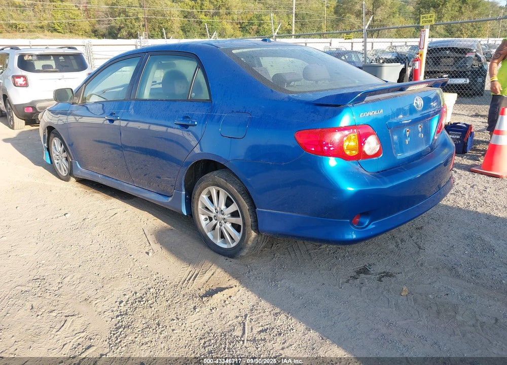 2009 TOYOTA COROLLA S VIN: 2T1BU40E39C038972