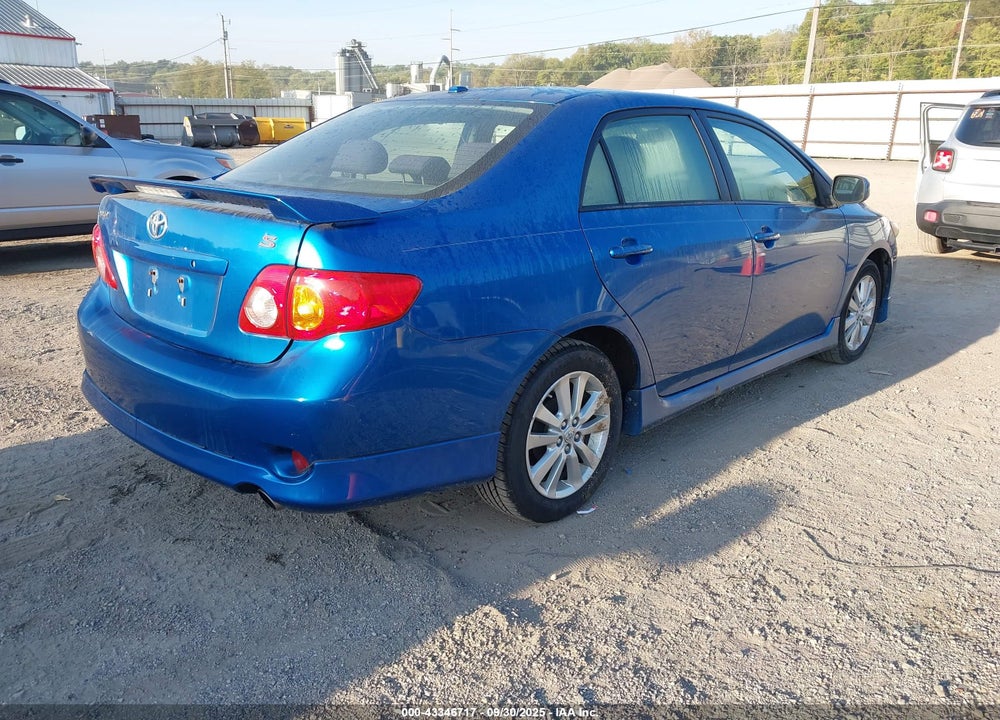2009 TOYOTA COROLLA S VIN: 2T1BU40E39C038972