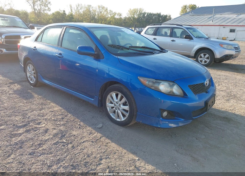 2009 TOYOTA COROLLA S VIN: 2T1BU40E39C038972