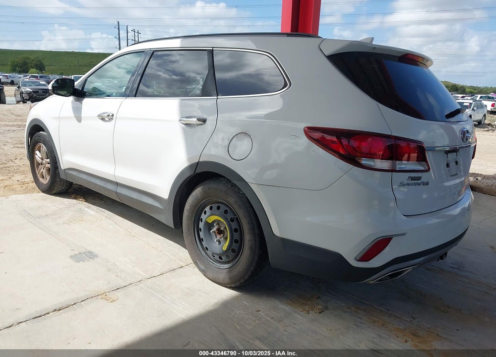 2017 HYUNDAI SANTA FE VIN: KM8SM4HF5HU174594