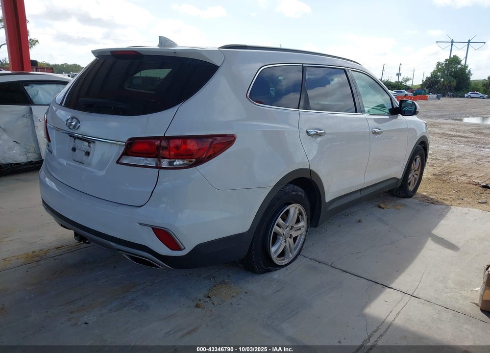 2017 HYUNDAI SANTA FE VIN: KM8SM4HF5HU174594