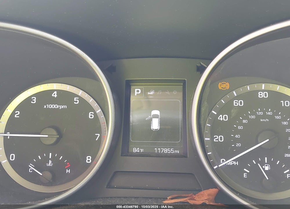 2017 HYUNDAI SANTA FE VIN: KM8SM4HF5HU174594