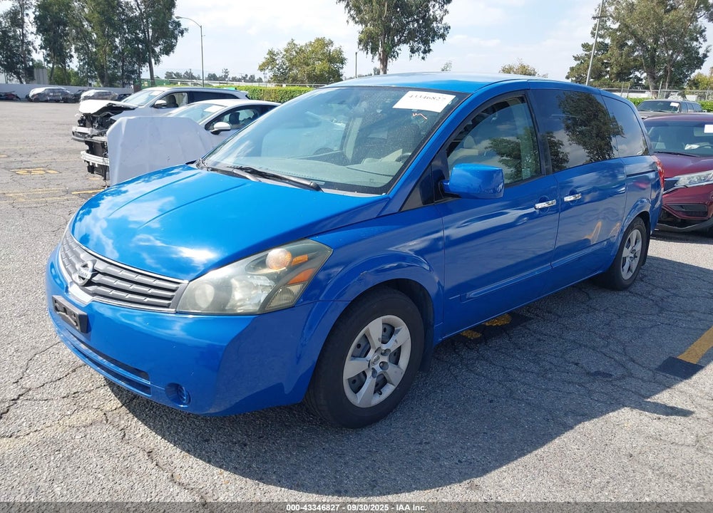 2007 NISSAN QUEST 3.5 VIN: 5N1BV28U27N108478