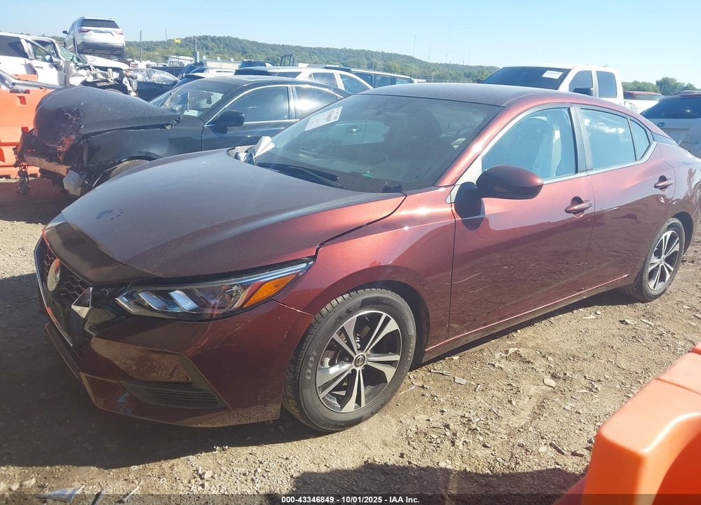 2023 NISSAN SENTRA VIN: 3N1AB8CVXPY314200