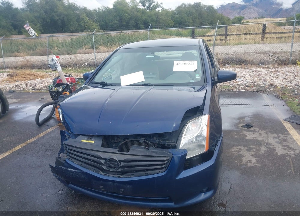 2012 NISSAN SENTRA VIN: 3N1AB6APXCL676222