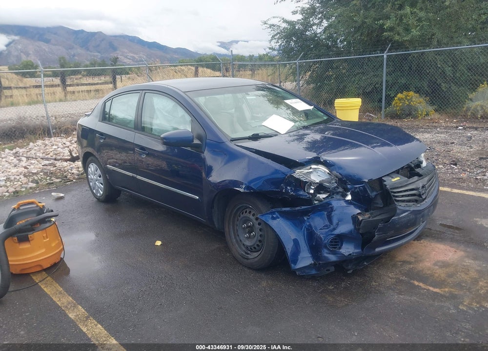 2012 NISSAN SENTRA VIN: 3N1AB6APXCL676222