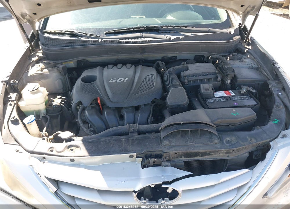 2012 HYUNDAI SONATA GLS VIN: 5NPEB4AC7CH470789