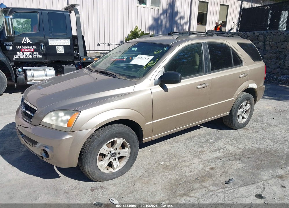 2005 KIA SORENTO EX/LX VIN: KNDJC733455390735