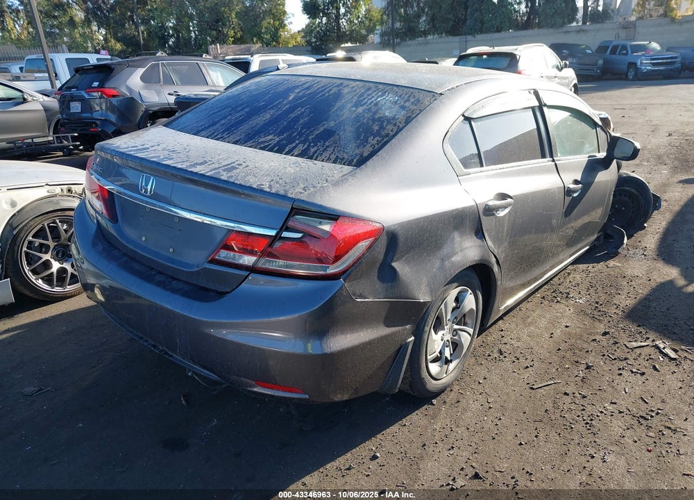 2015 HONDA CIVIC LX VIN: 2HGFB2F56FH547864