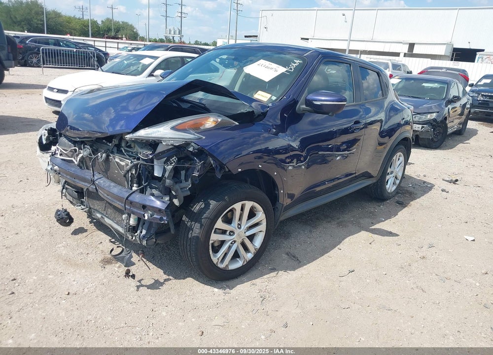 2015 NISSAN JUKE SL VIN: JN8AF5MR6FT502600