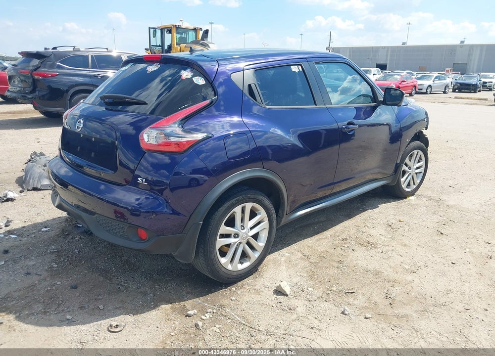 2015 NISSAN JUKE SL VIN: JN8AF5MR6FT502600
