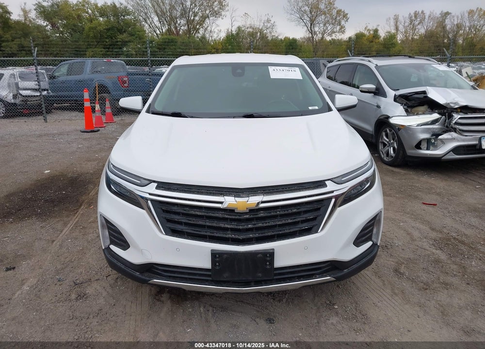 2022 CHEVROLET EQUINOX FWD LT VIN: 3GNAXKEV0NL184650
