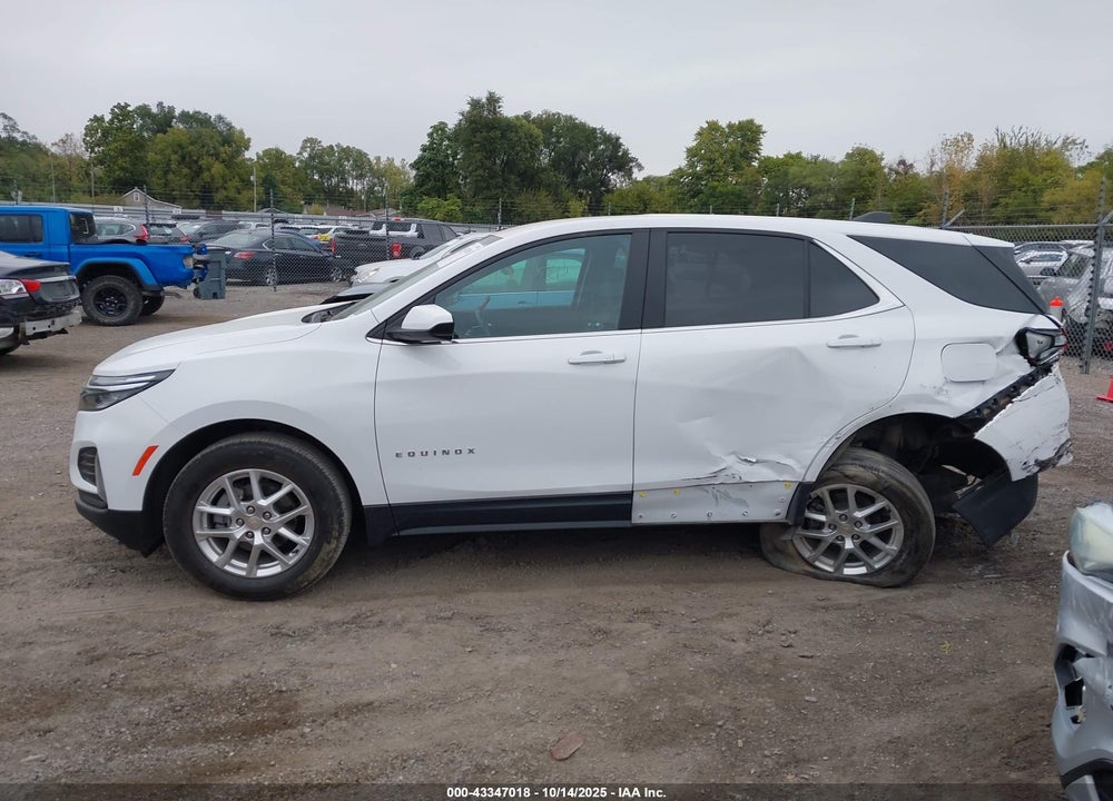 2022 CHEVROLET EQUINOX FWD LT VIN: 3GNAXKEV0NL184650
