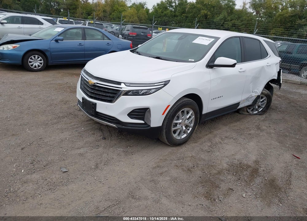 2022 CHEVROLET EQUINOX FWD LT VIN: 3GNAXKEV0NL184650