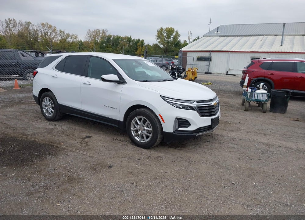 2022 CHEVROLET EQUINOX FWD LT VIN: 3GNAXKEV0NL184650