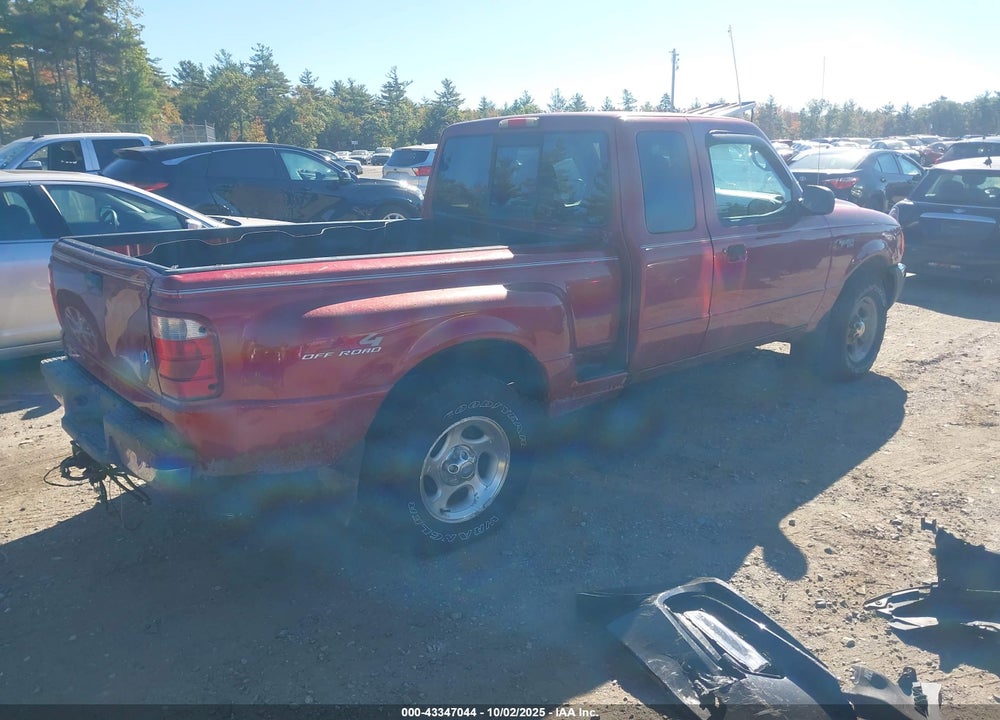 2003 FORD RANGER SUPER CAB VIN: 1FTZR45E83PA50259