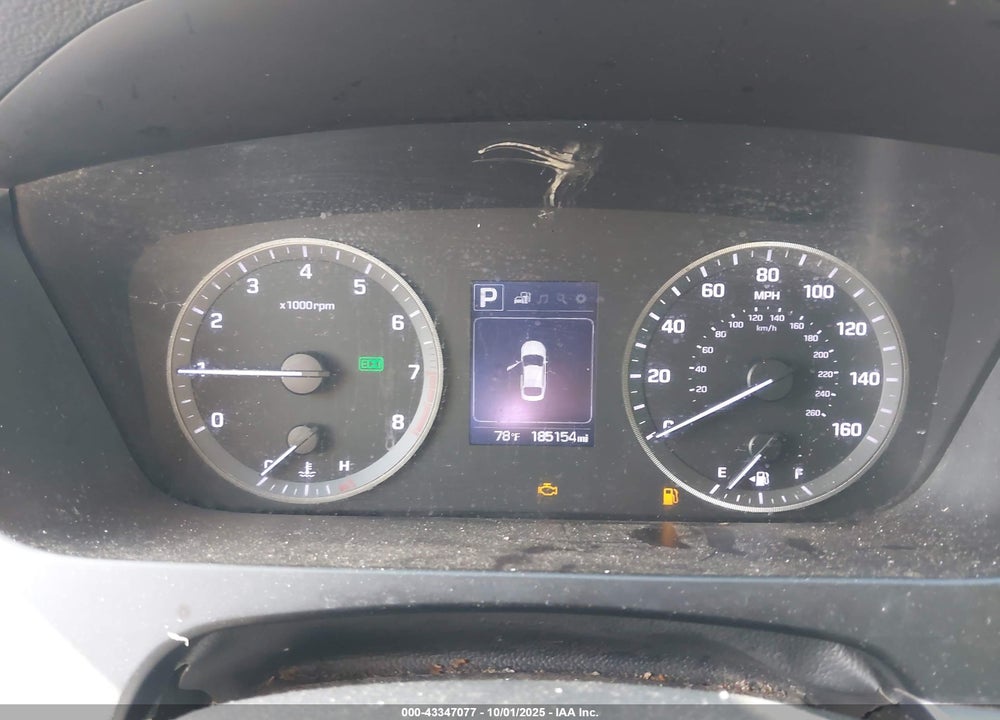 2017 HYUNDAI SONATA SPORT VIN: 5NPE34AF9HH568009