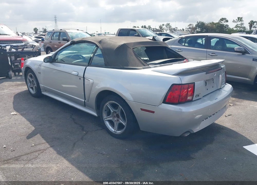 2000 FORD MUSTANG GT VIN: 1FAFP45X9YF122289