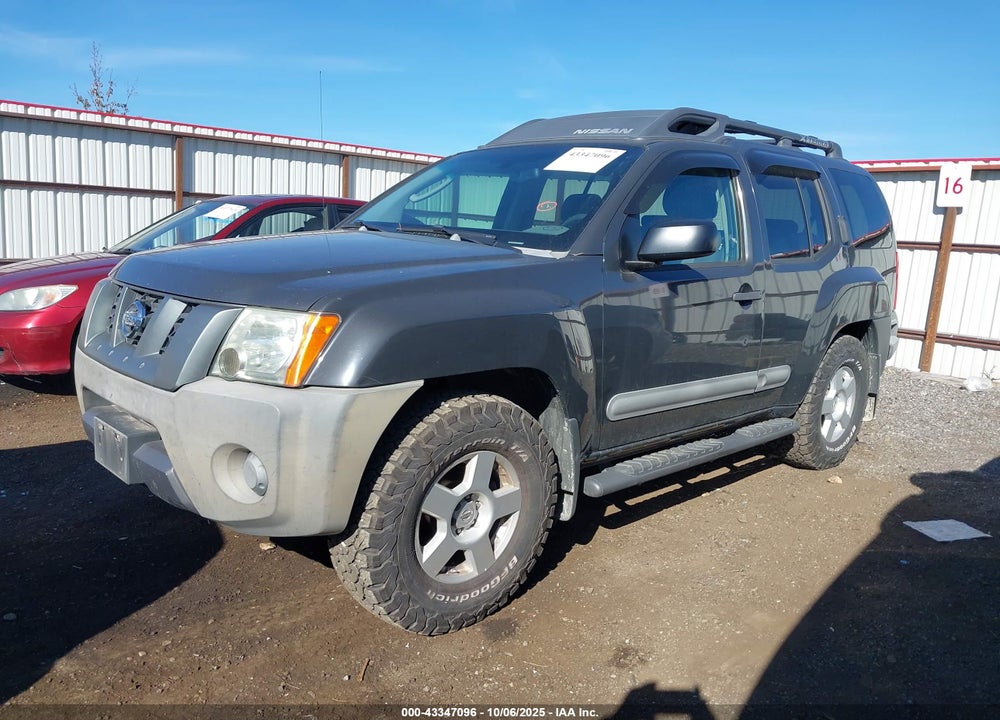 2007 NISSAN XTERRA S VIN: 5N1AN08U47C510353
