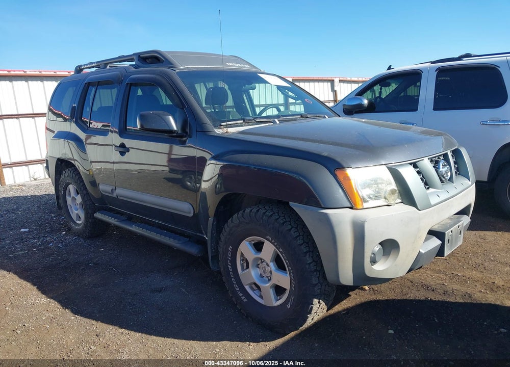 2007 NISSAN XTERRA S VIN: 5N1AN08U47C510353