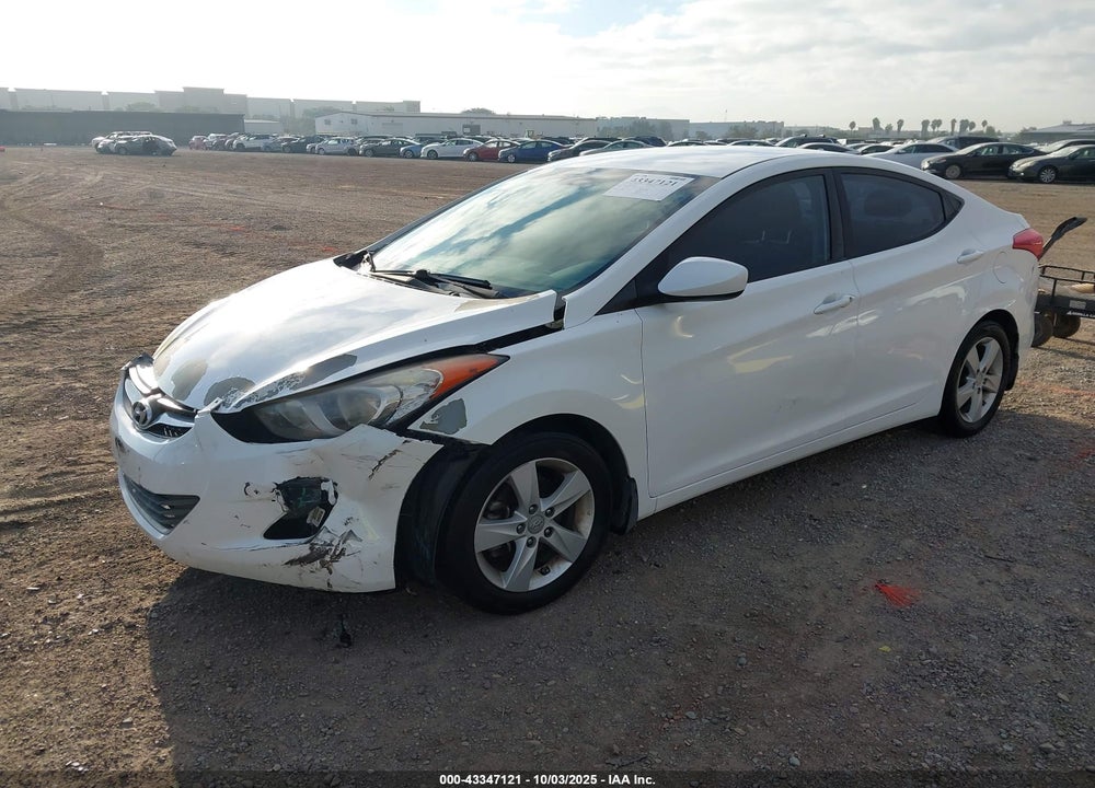2013 HYUNDAI ELANTRA VIN: 5NPDH4AEXDH411863
