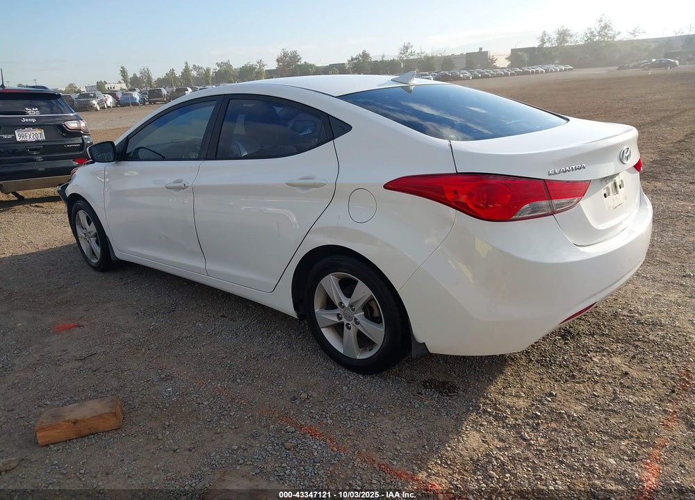 2013 HYUNDAI ELANTRA VIN: 5NPDH4AEXDH411863