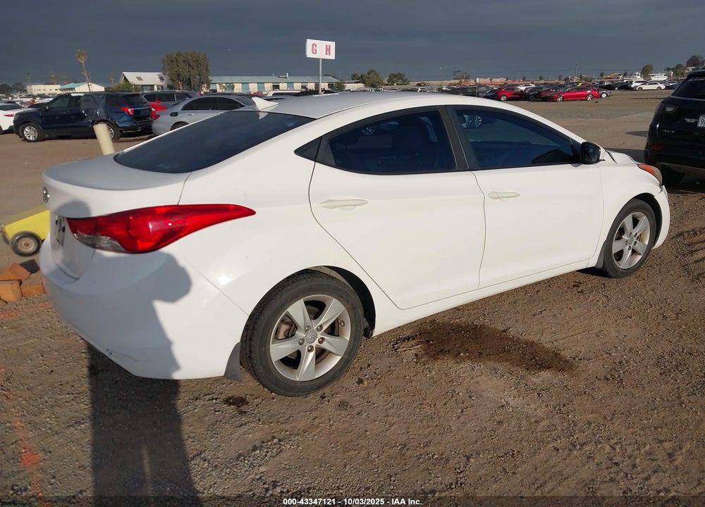 2013 HYUNDAI ELANTRA VIN: 5NPDH4AEXDH411863