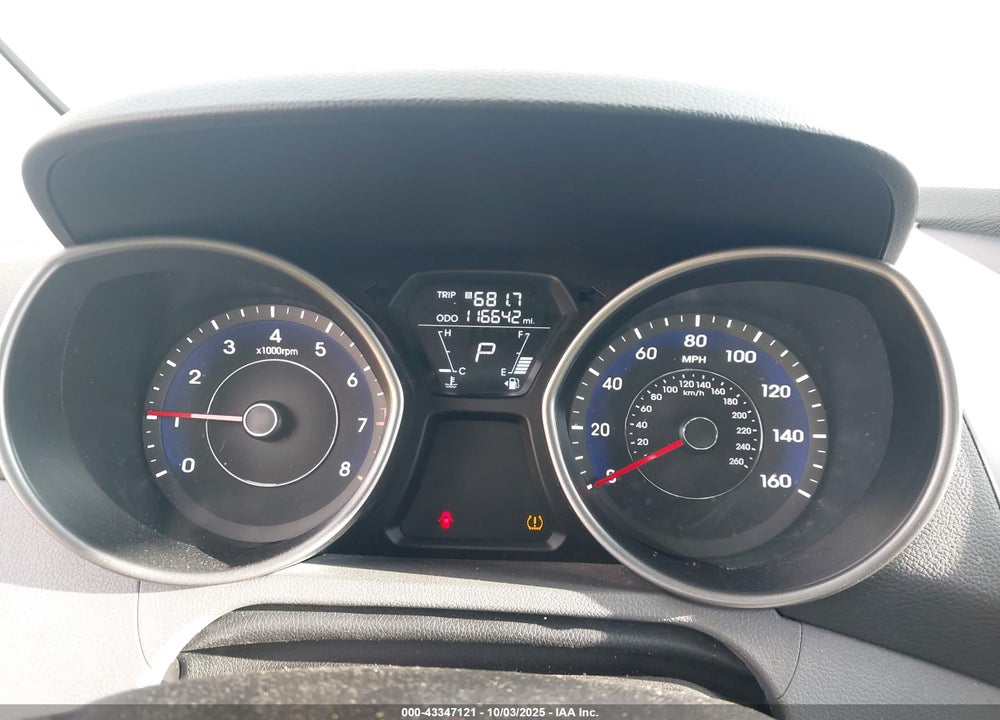 2013 HYUNDAI ELANTRA VIN: 5NPDH4AEXDH411863