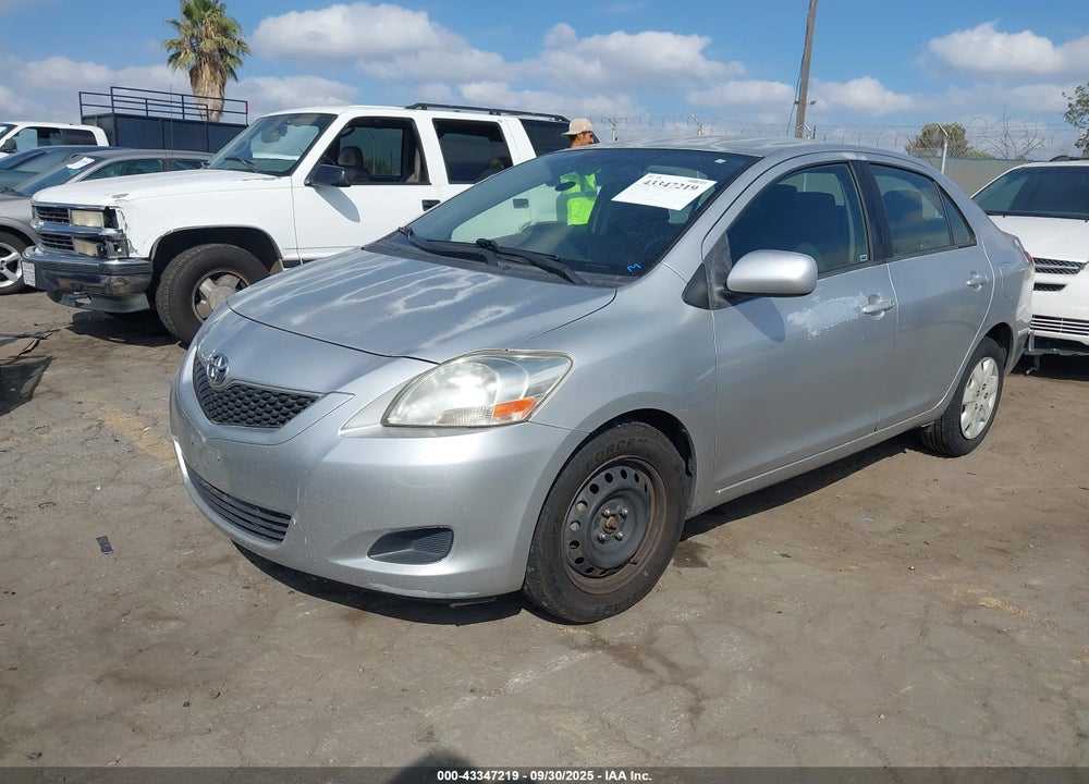 2012 TOYOTA YARIS VIN: JTDBT4K38C1419923