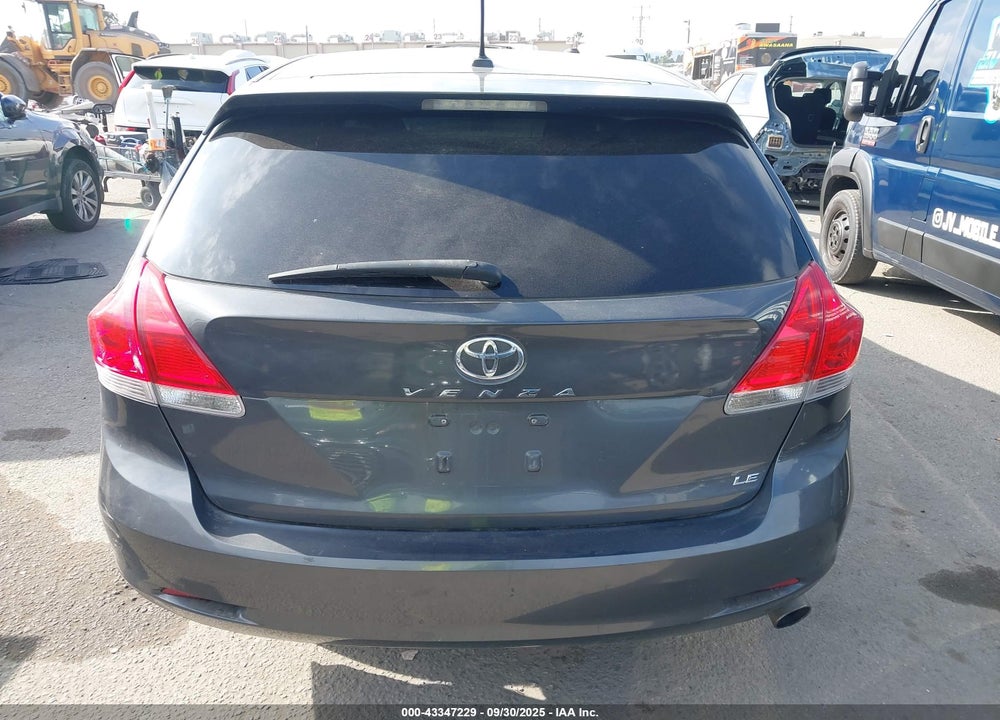 2012 TOYOTA VENZA VIN: 4T3ZA3BBXCU062753