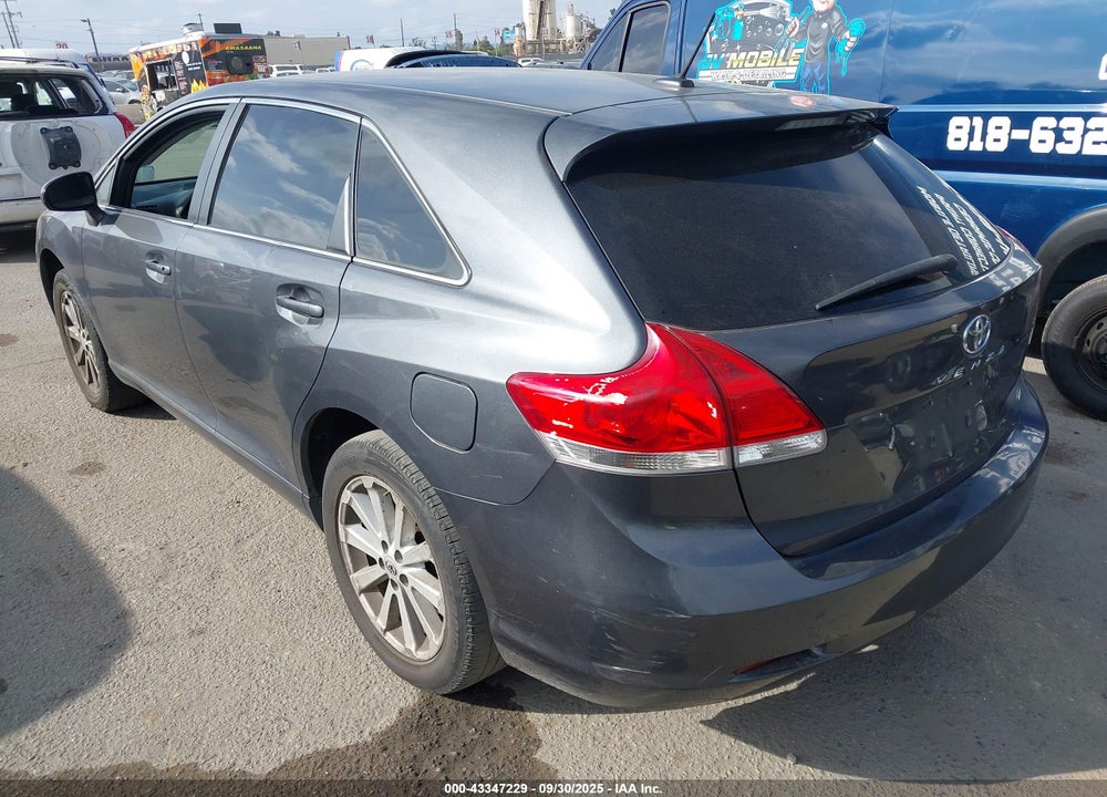 2012 TOYOTA VENZA VIN: 4T3ZA3BBXCU062753