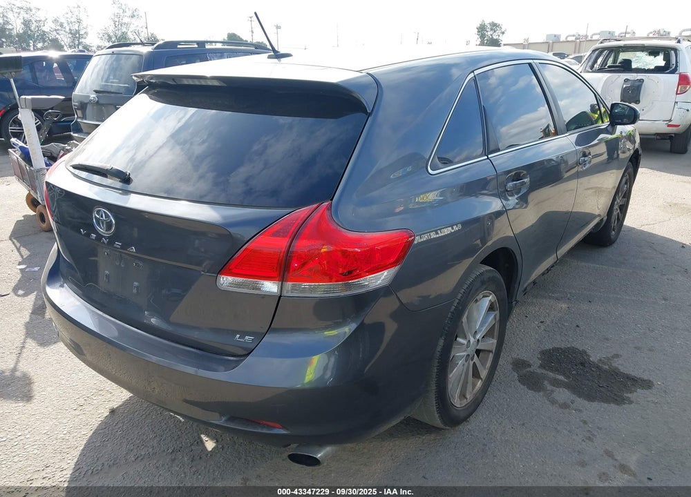 2012 TOYOTA VENZA VIN: 4T3ZA3BBXCU062753