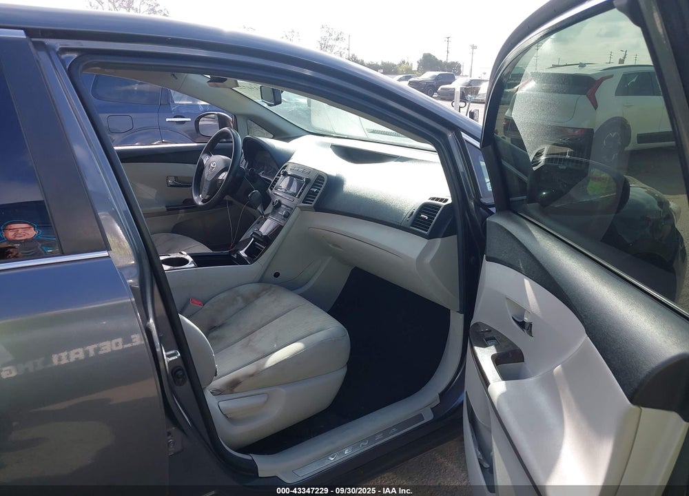 2012 TOYOTA VENZA VIN: 4T3ZA3BBXCU062753