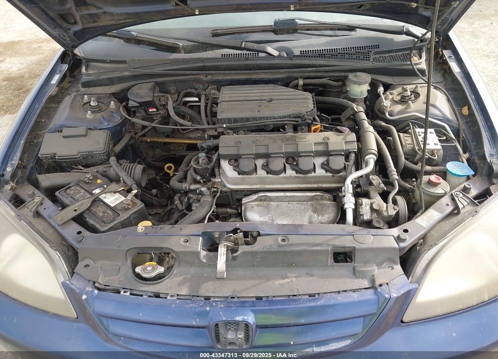 2002 HONDA CIVIC EX VIN: JHMES26742S001903