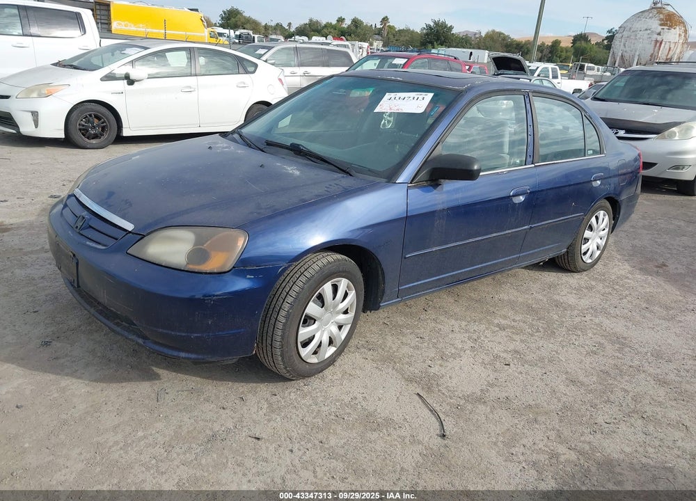2002 HONDA CIVIC EX VIN: JHMES26742S001903
