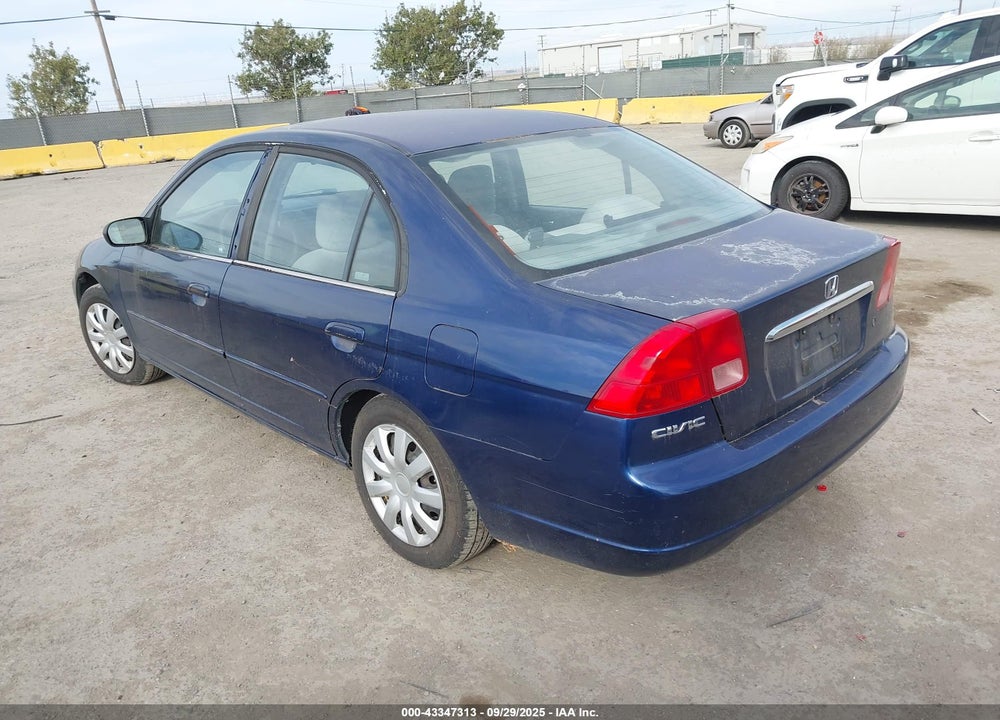 2002 HONDA CIVIC EX VIN: JHMES26742S001903