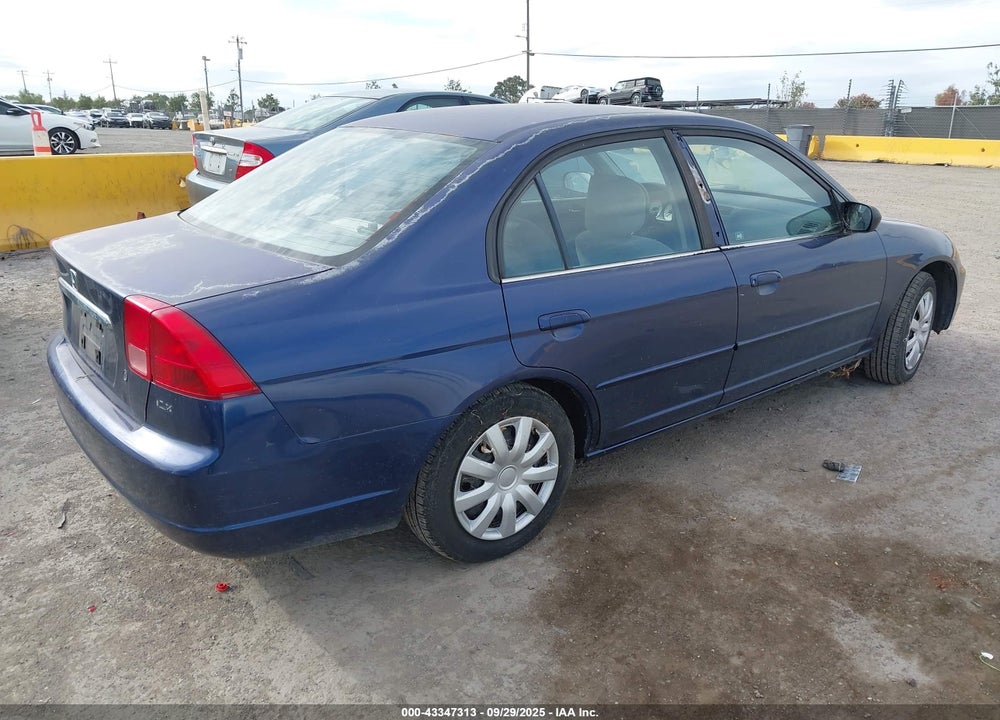 2002 HONDA CIVIC EX VIN: JHMES26742S001903