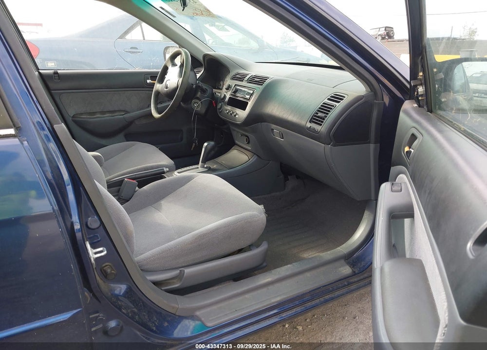 2002 HONDA CIVIC EX VIN: JHMES26742S001903