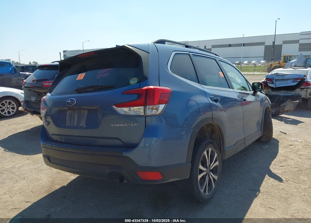 2021 SUBARU FORESTER LIMITED VIN: JF2SKASC4MH572732