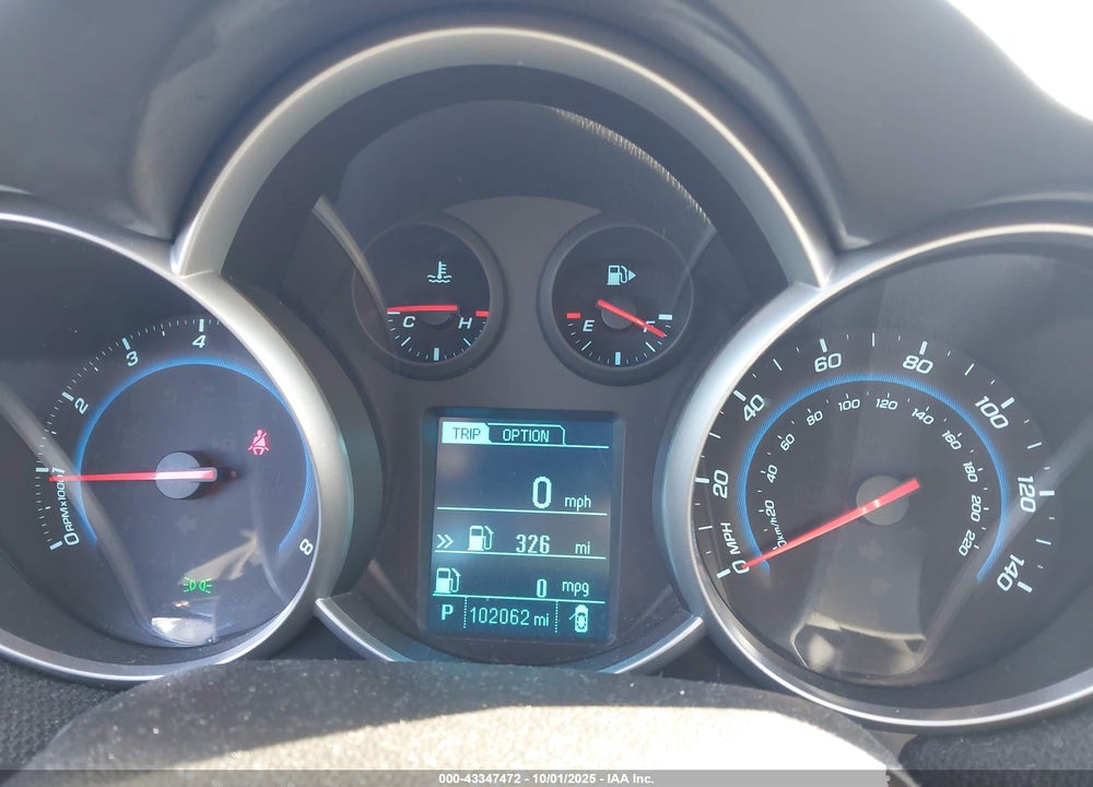 2015 CHEVROLET CRUZE VIN: 1G1PC5SB9F7137612