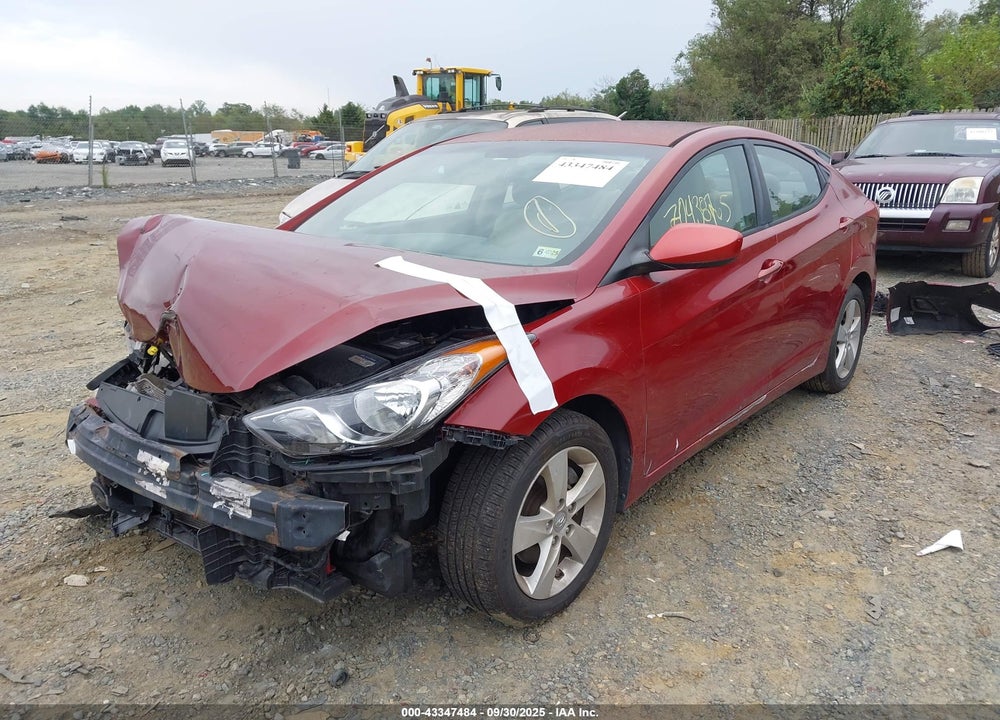 2011 HYUNDAI ELANTRA VIN: KMHDH4AE1BU089693