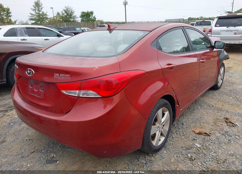 2011 HYUNDAI ELANTRA VIN: KMHDH4AE1BU089693