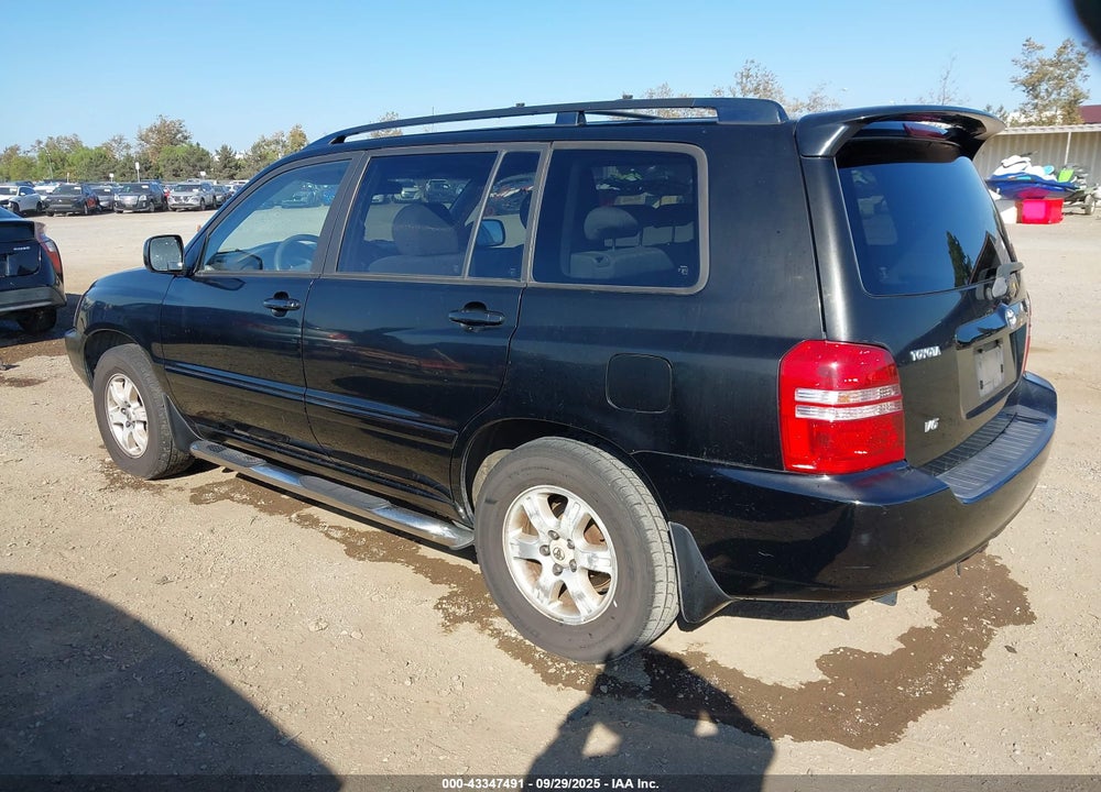 2001 TOYOTA HIGHLANDER V6 VIN: JTEGF21A710002986