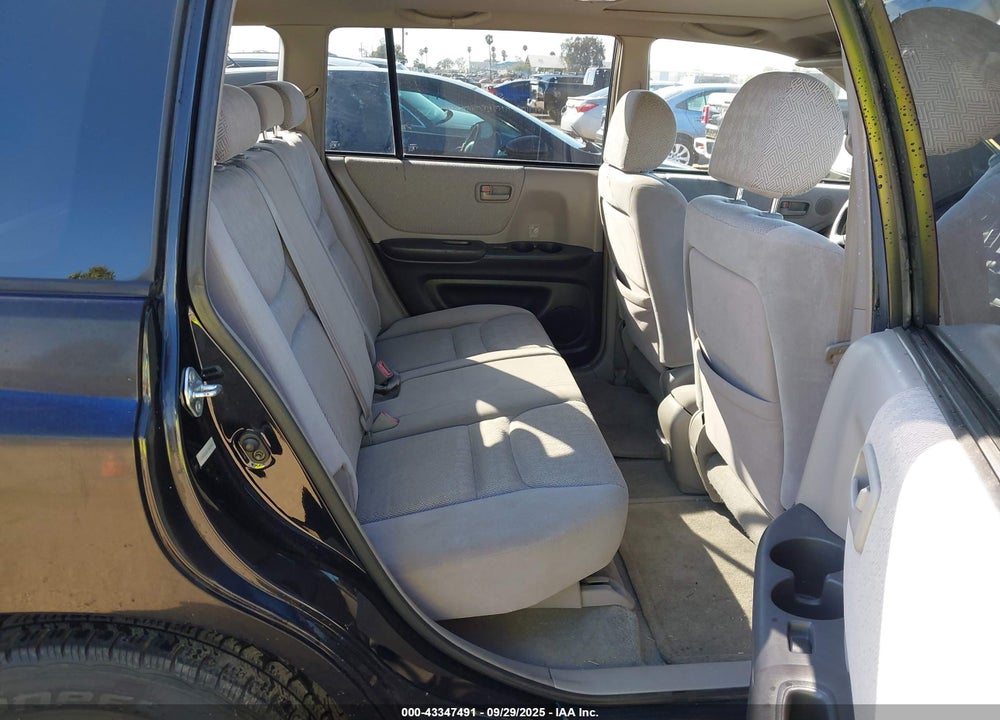 2001 TOYOTA HIGHLANDER V6 VIN: JTEGF21A710002986