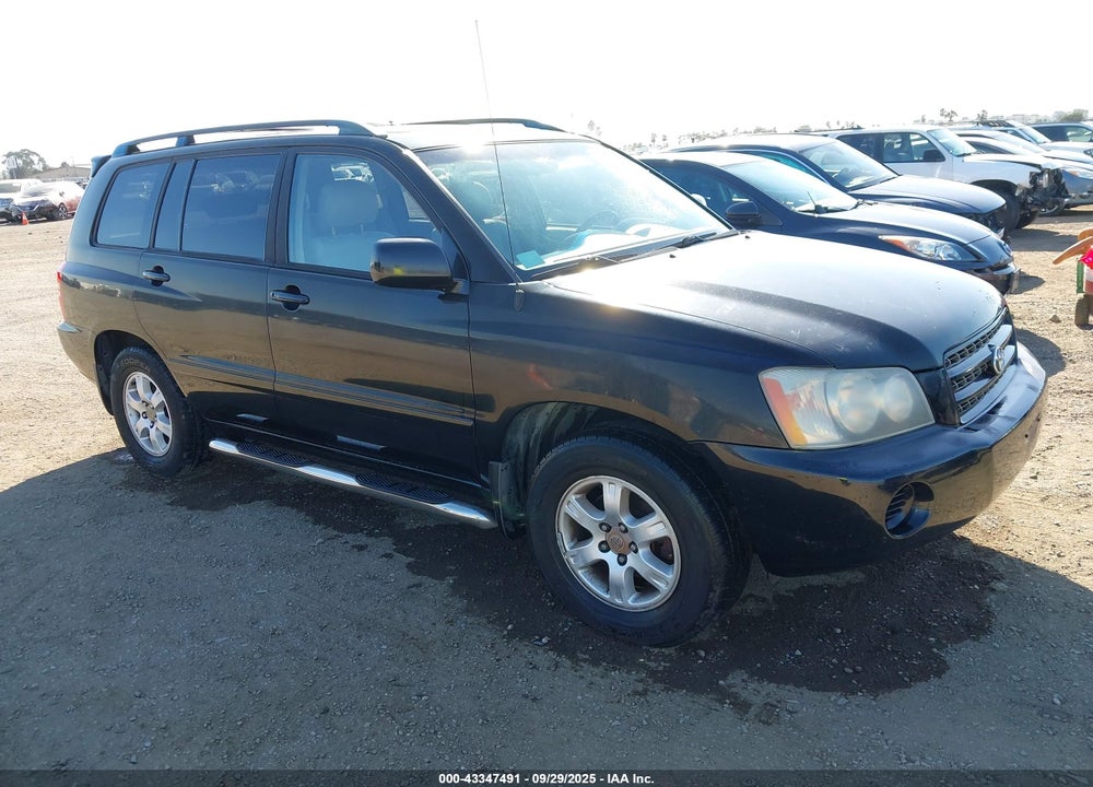 2001 TOYOTA HIGHLANDER V6 VIN: JTEGF21A710002986