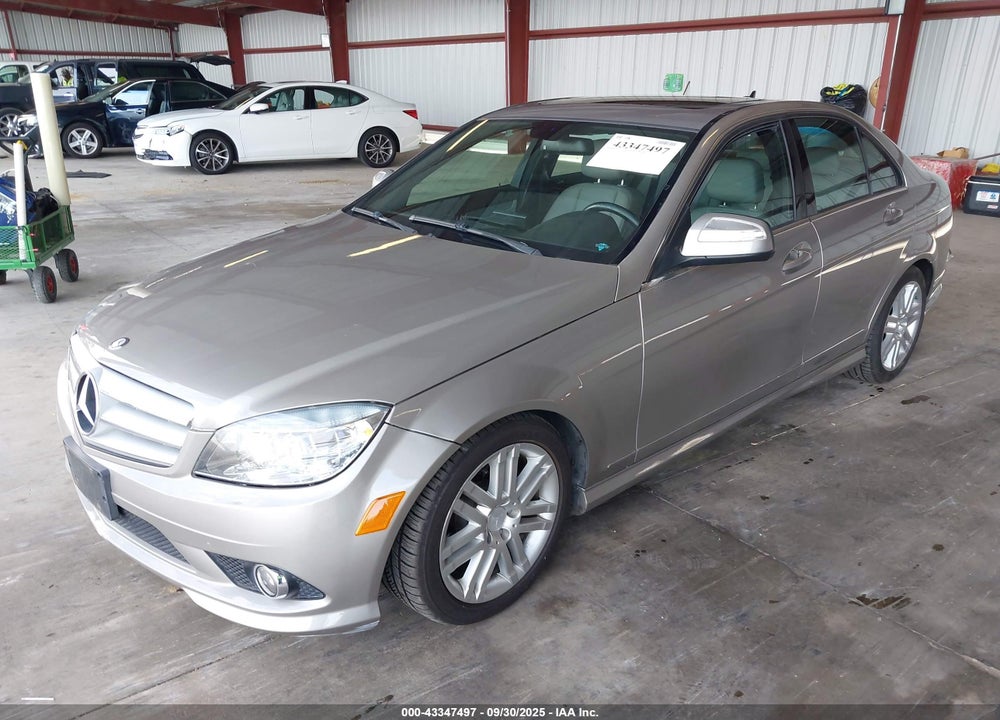 2008 MERCEDES-BENZ C 300 LUXURY/SPORT VIN: WDDGF54X88R016283