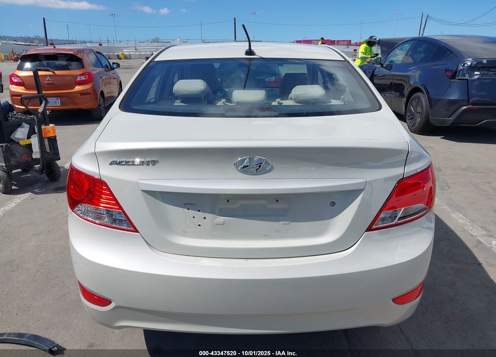 2015 HYUNDAI ACCENT VIN: KMHCT4AE4FU936500