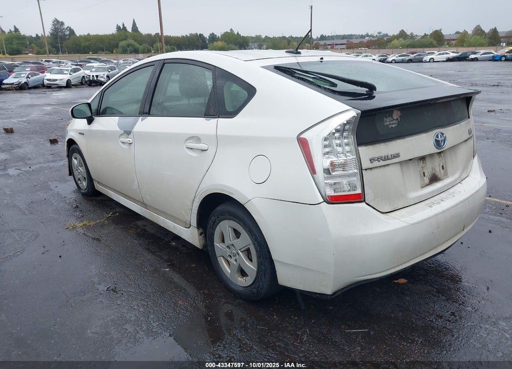 2010 TOYOTA PRIUS VIN: JTDKN3DU6A0035572