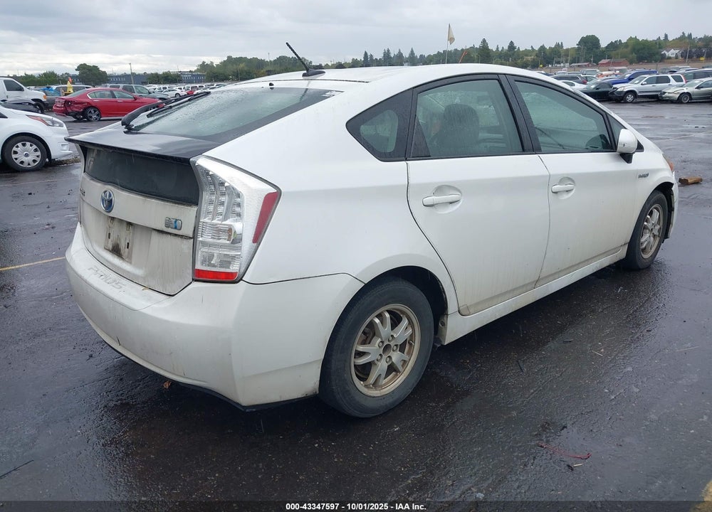 2010 TOYOTA PRIUS VIN: JTDKN3DU6A0035572