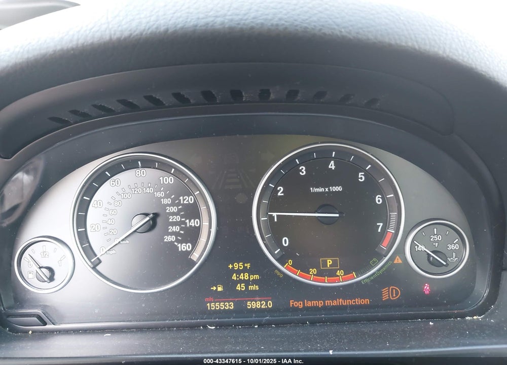 2011 BMW 5 SERIES VIN: WBAFU7C58BC870219